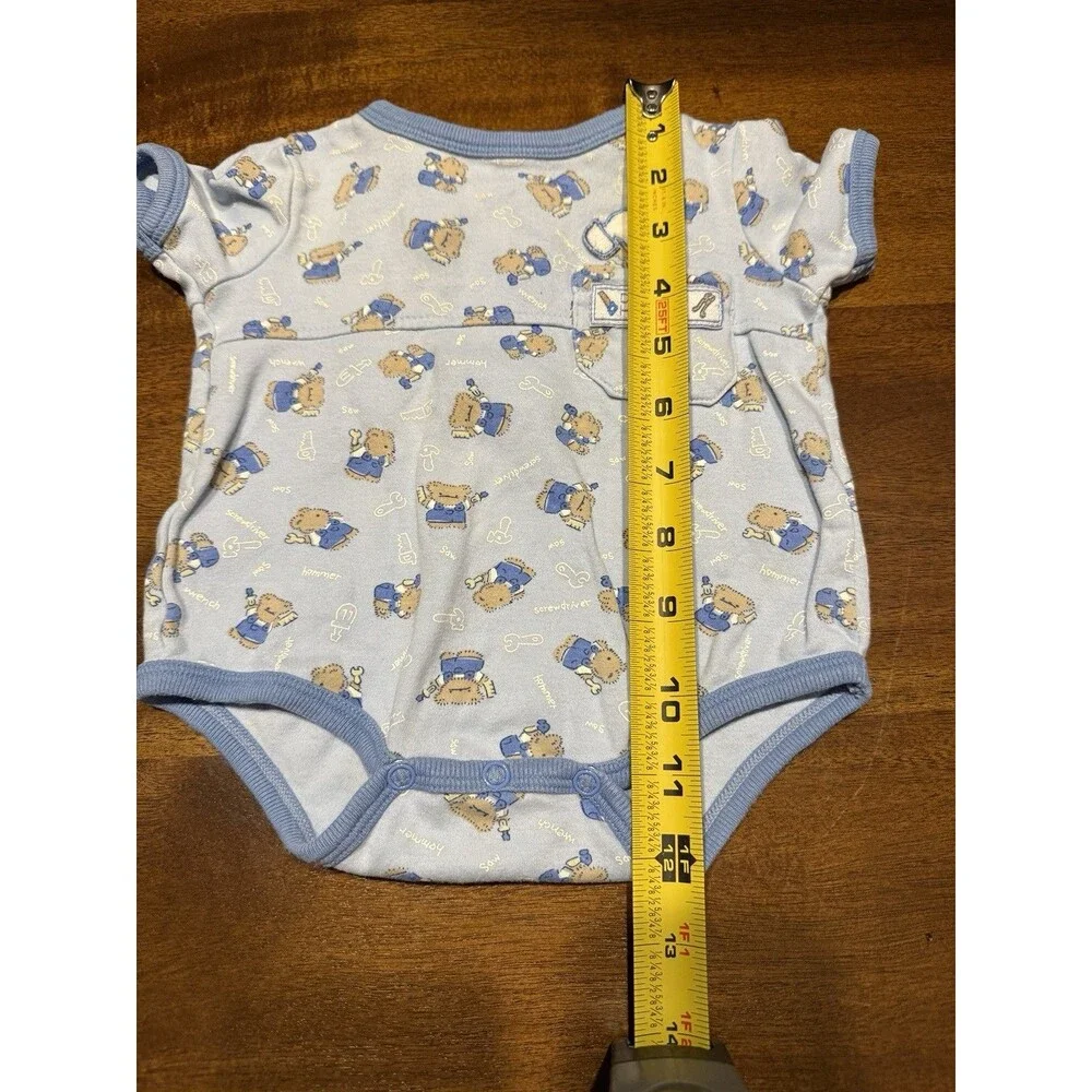 Vintage 90s Little Wonders Bodysuits and Pants Set with Booties Size 0-3 Months